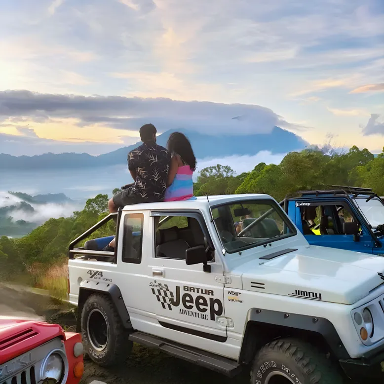 Mount Batur Sunrise Jeep Tour & Black Lava | Bali Made Tour