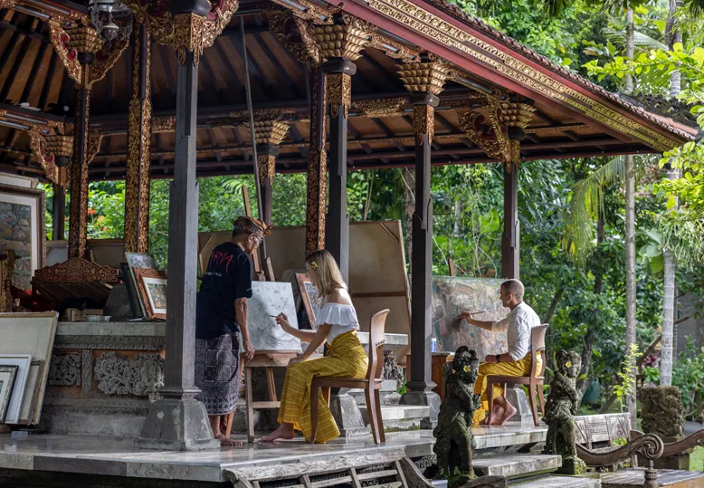 Bali Cultural Workshop at Arma Museum | Bali Made Tour