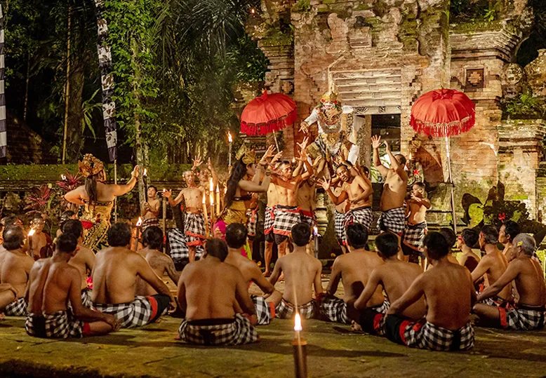 Kecak Dance Show at Arma Museum | Bali Made Tour